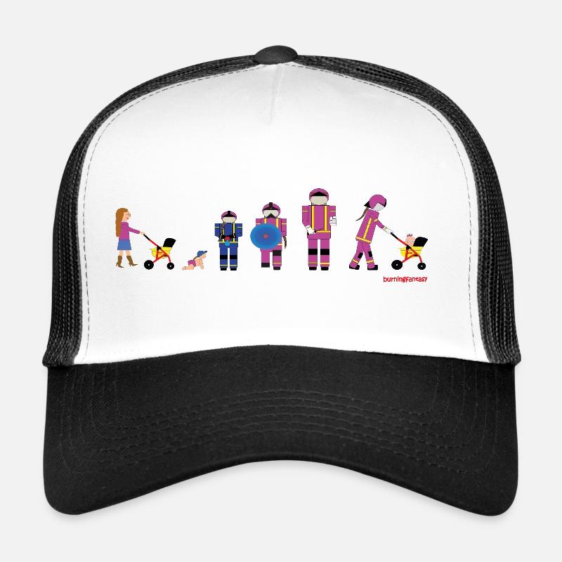 From pram to firefighter Trucker Cap