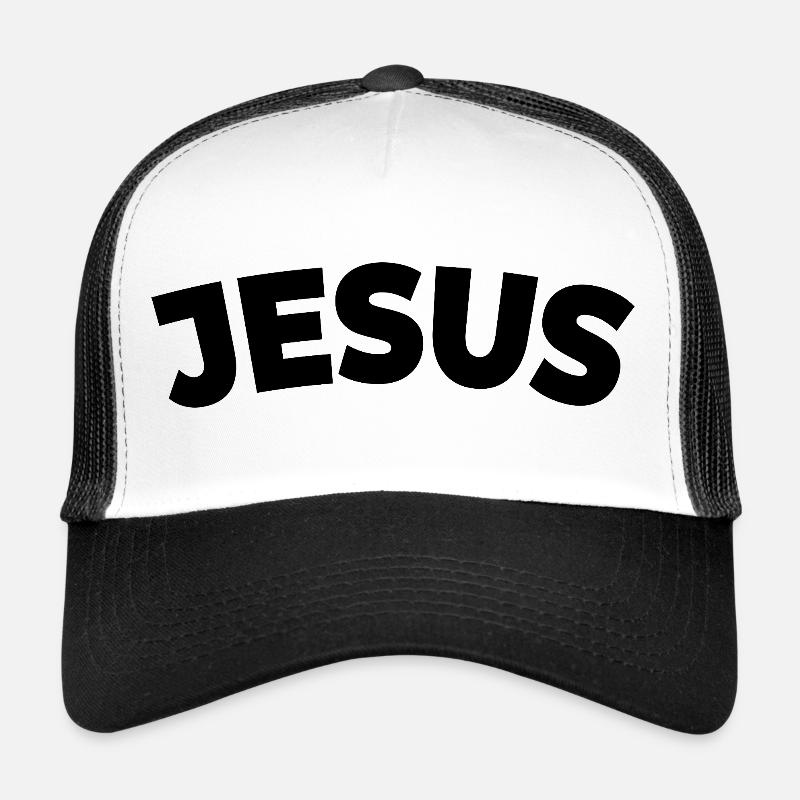Jésus | Avec amour | Foi | Don Casquette trucker 