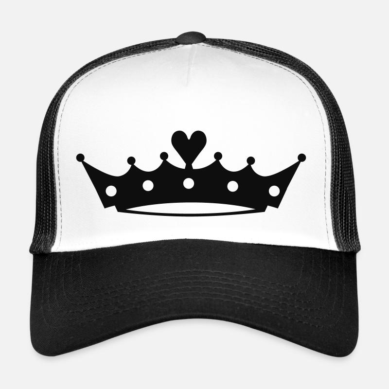 Crown with Heart Trucker Cap