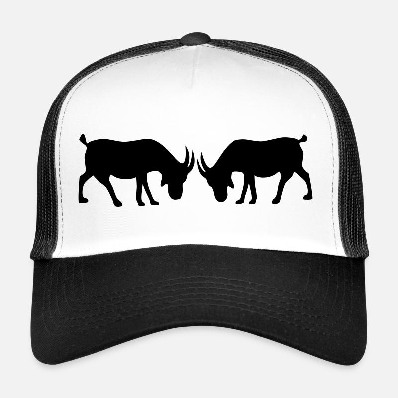 zicken - Trucker Cap - white/black