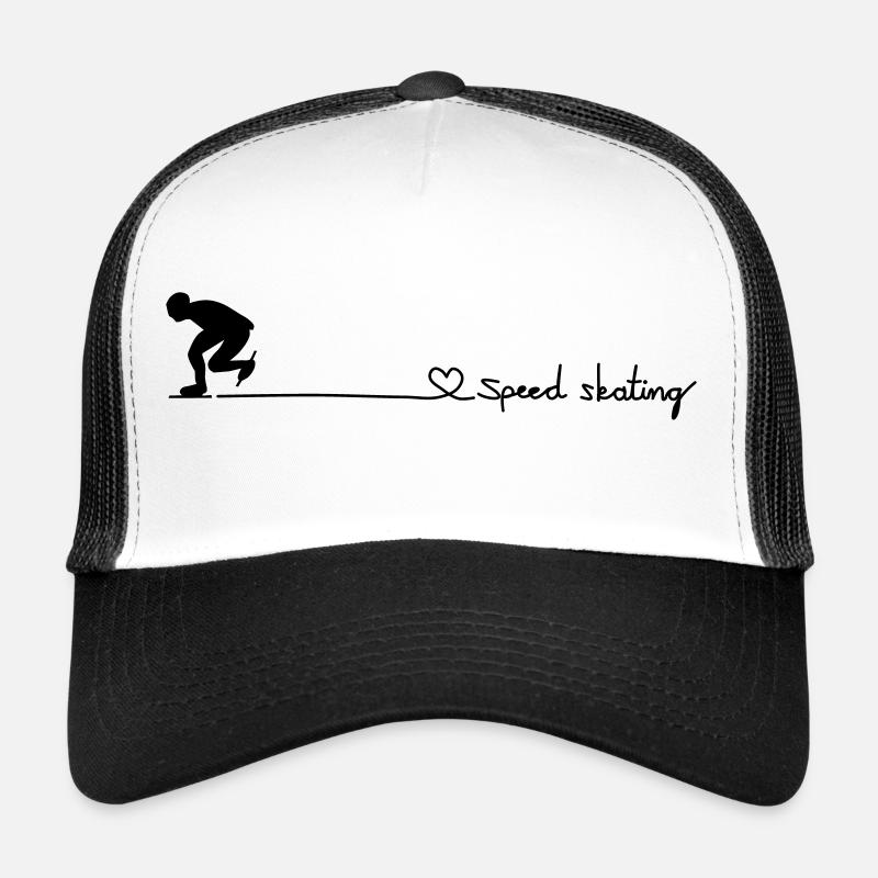 speed skating Trucker Cap