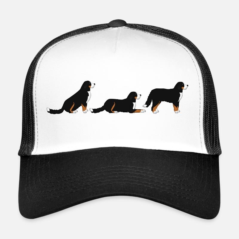 Sitz Platz Steh Berner Sennenhund Trucker Cap