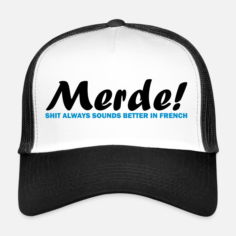 Merde! Casquette trucker 