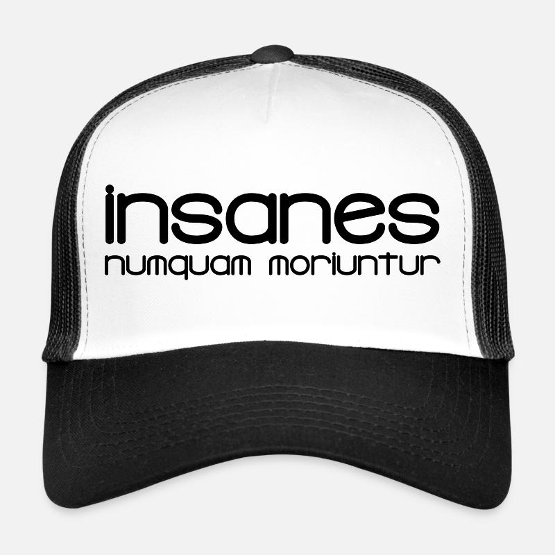 insanes - Trucker Cap - Weiß/Schwarz