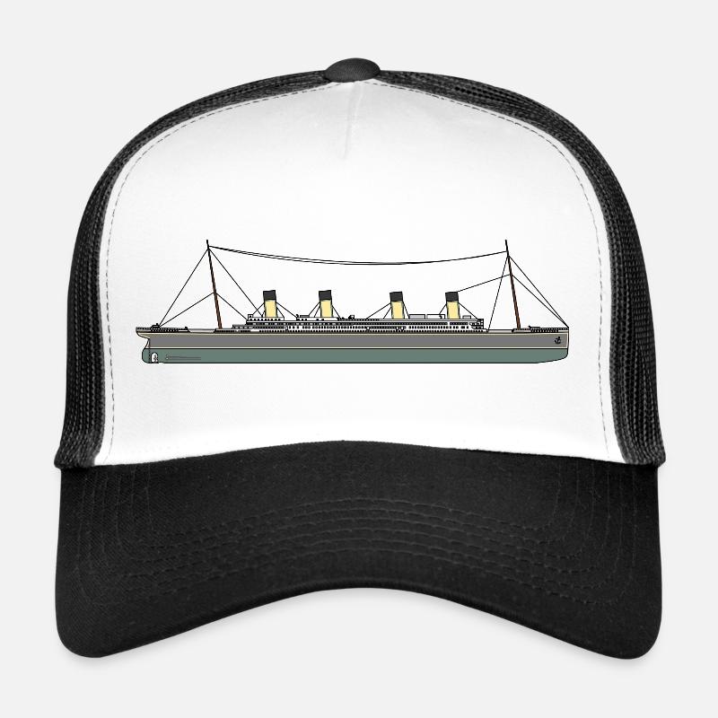 Titanic Schiff Trucker Cap