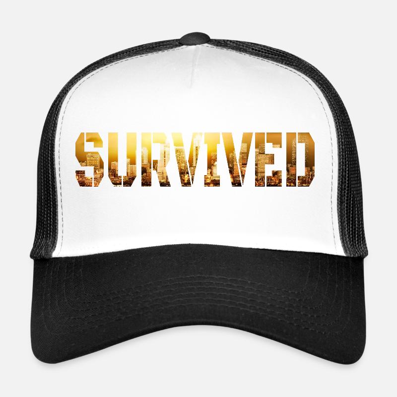 Did you Survive?! - Trucker Cap - white/black