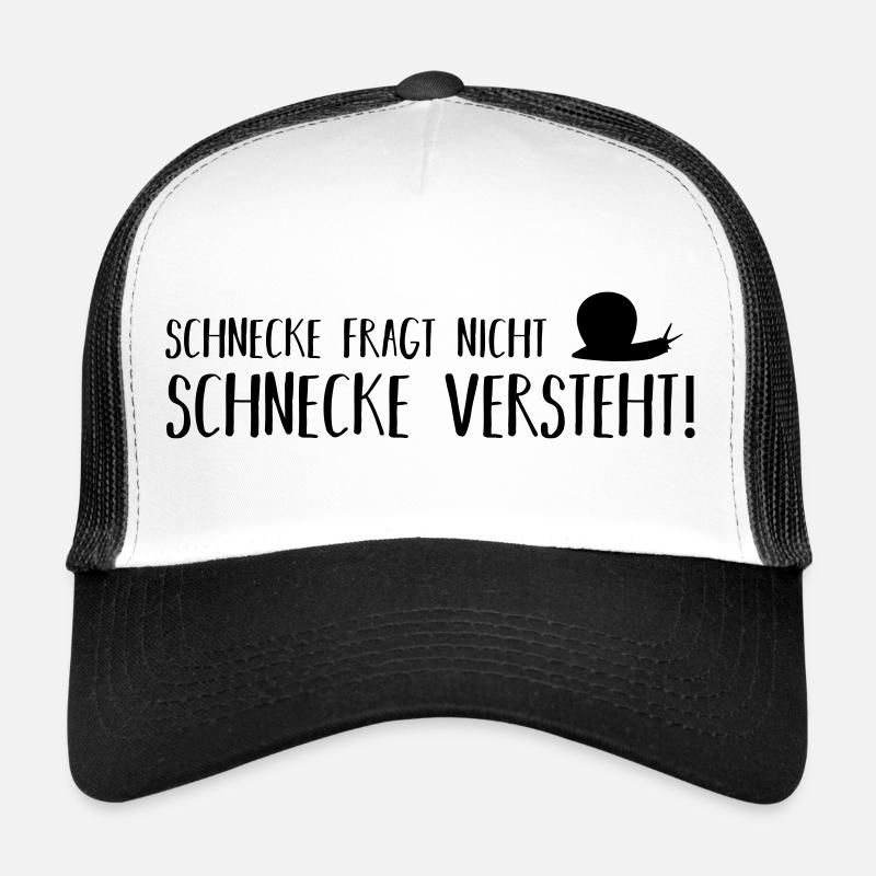 Schnecke fragt nicht Trucker Cap