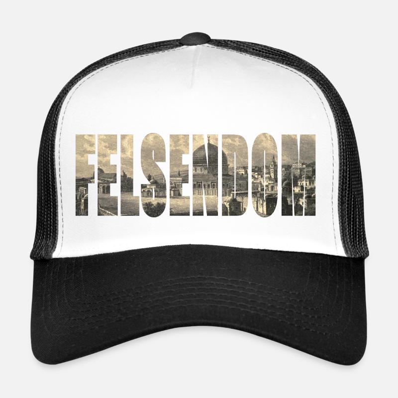 Dôme du Rocher à l'époque ottomane Casquette trucker 