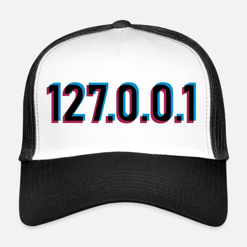 3D effect 127 Trucker Cap