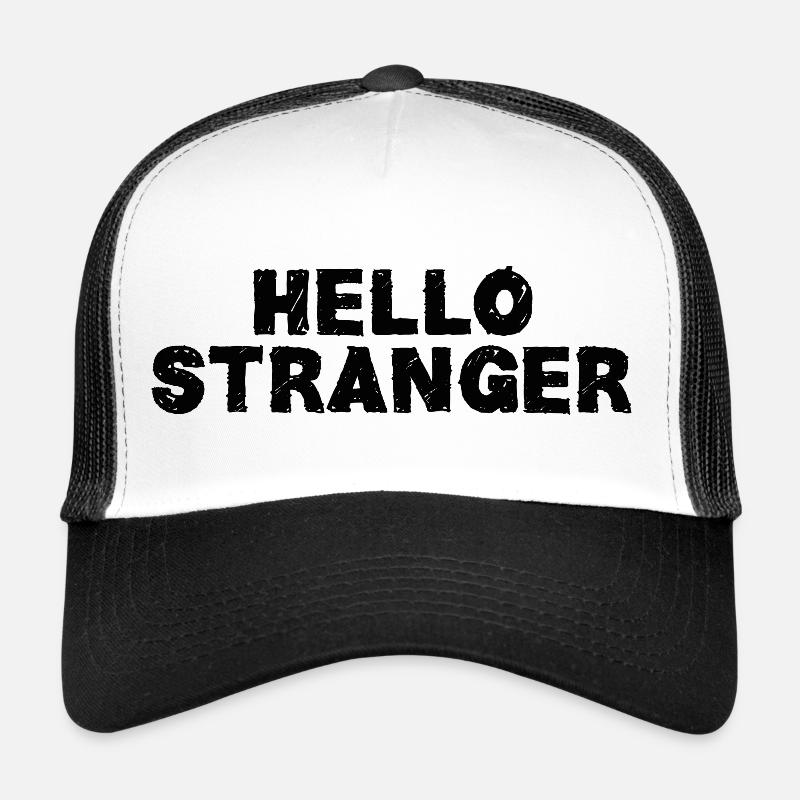 hello stranger Casquette trucker 