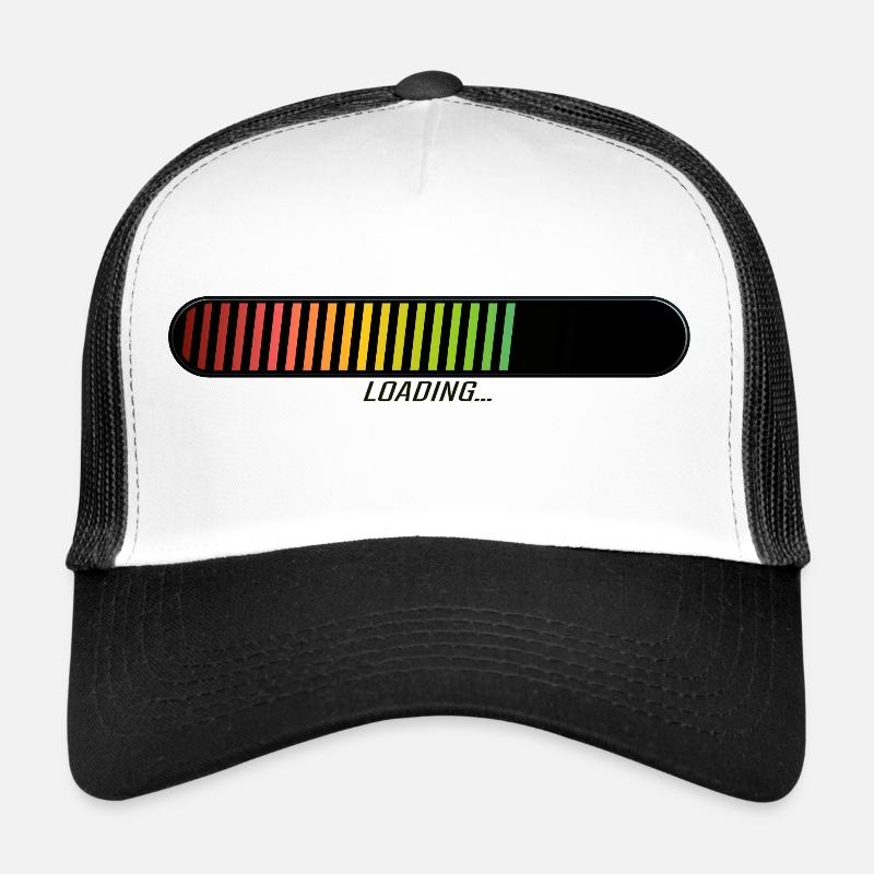 loading bar loading progress drawing l Trucker Cap