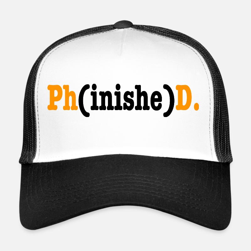 Phinished Phd Student Geschenk Trucker Cap