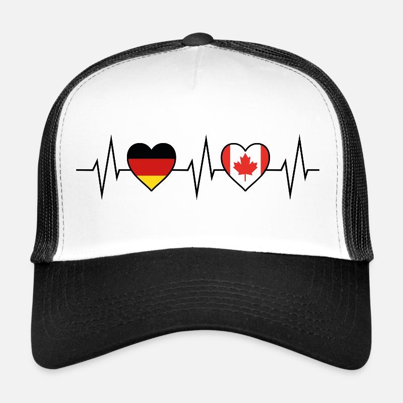 Canada pouls drapeau canadien cadeau Casquette trucker 