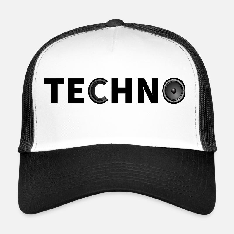 Basse techno Casquette trucker 