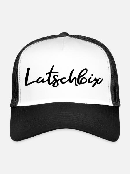 De Latschbix... - Trucker Cap - Weiß/Schwarz