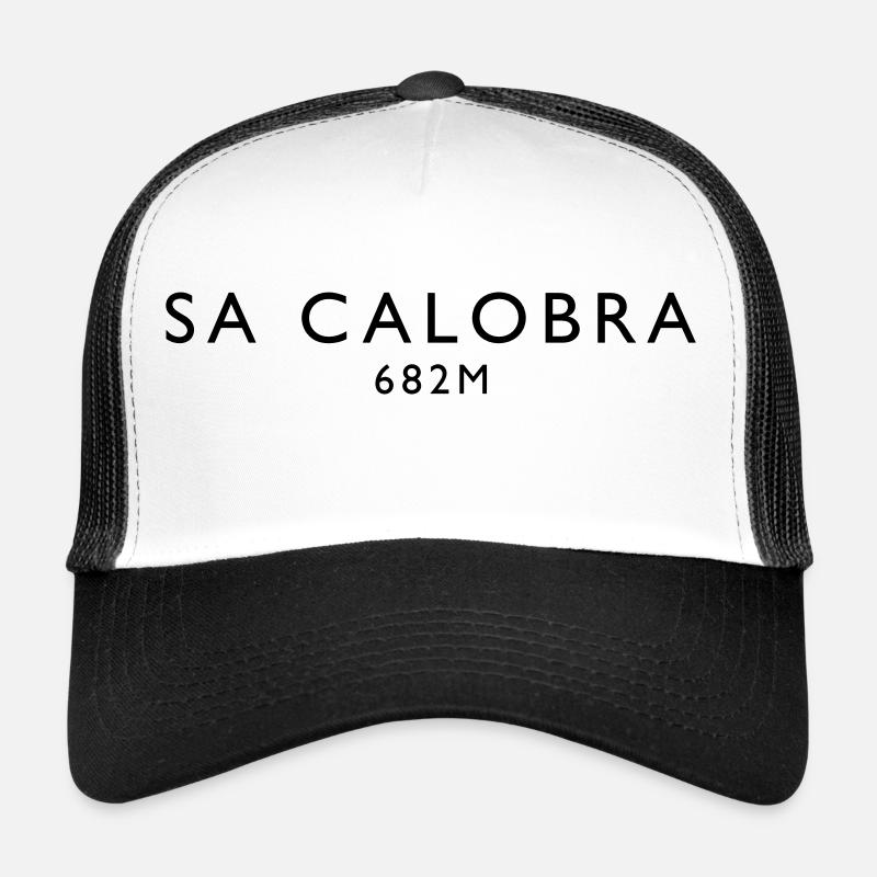 SA CALOBRA, MAJORCA - Trucker Cap - white/black