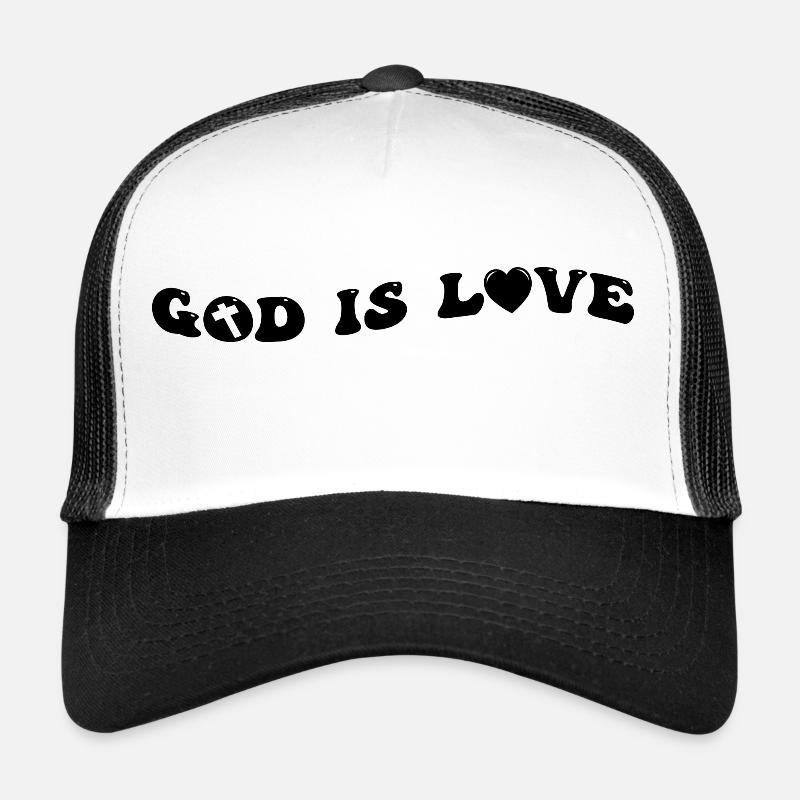 Dieu est Amour Casquette trucker 