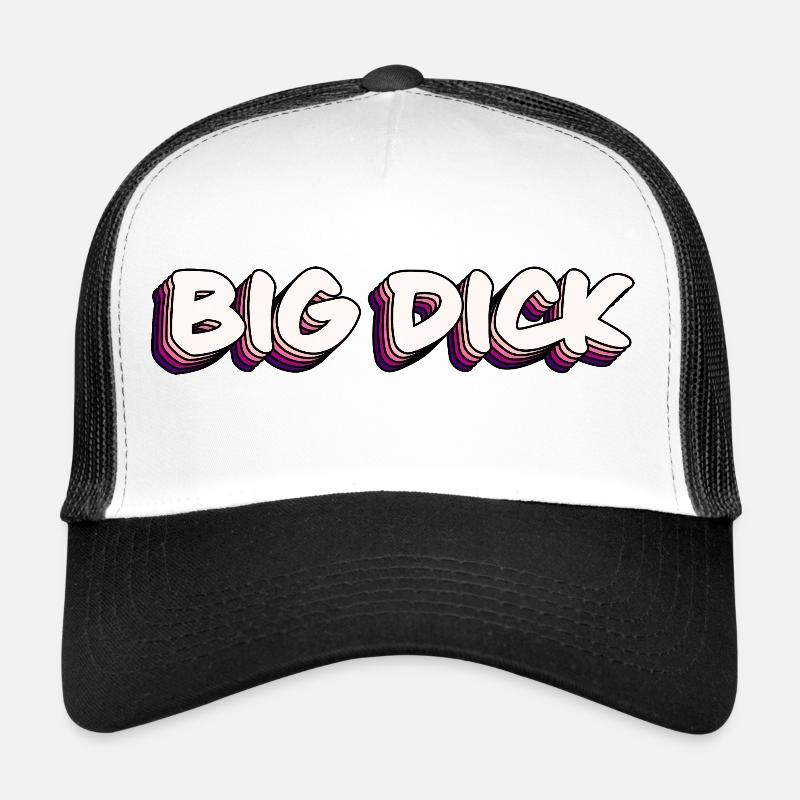 Großer Penis lustiger Text Trucker Cap