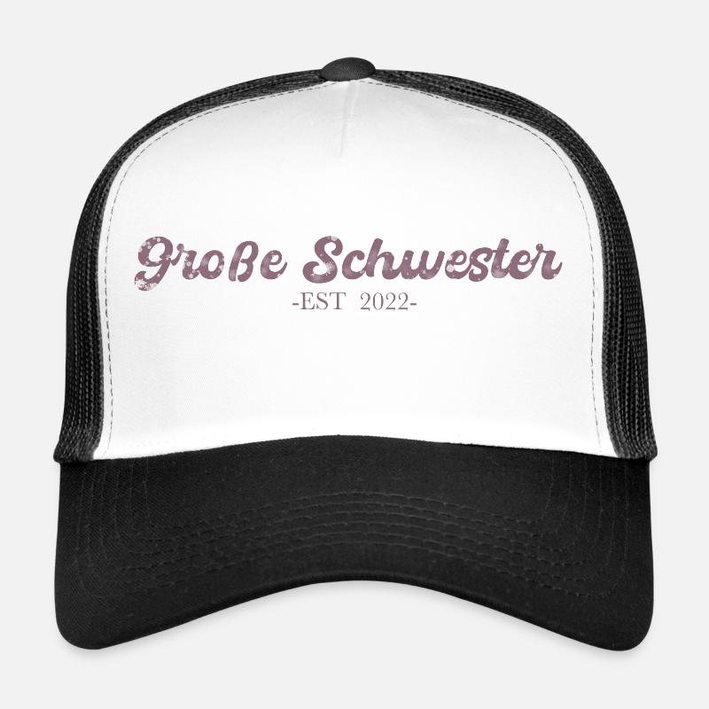 Große Schwester Geschwister Geschenk Trucker Cap