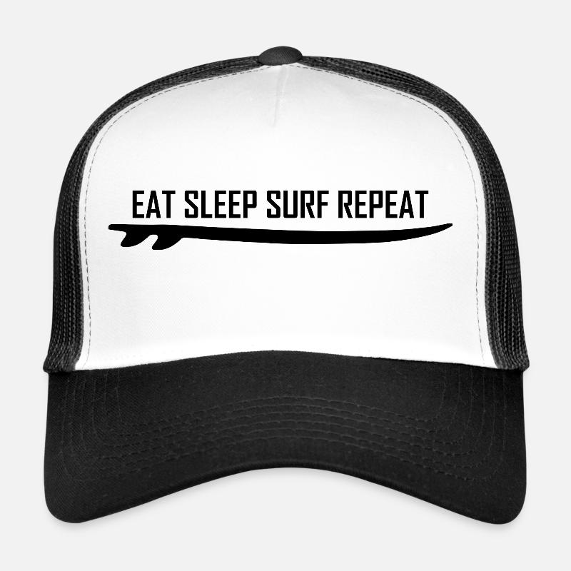Surfer Surfboard Surfing Gift Idea Trucker Cap
