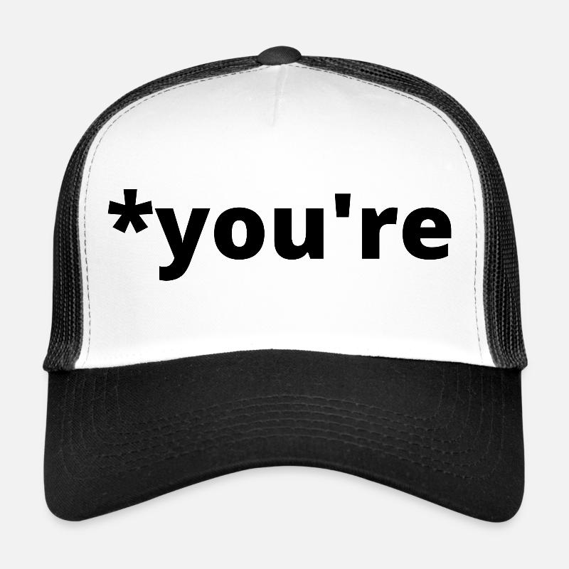 *Vous êtes Casquette trucker 