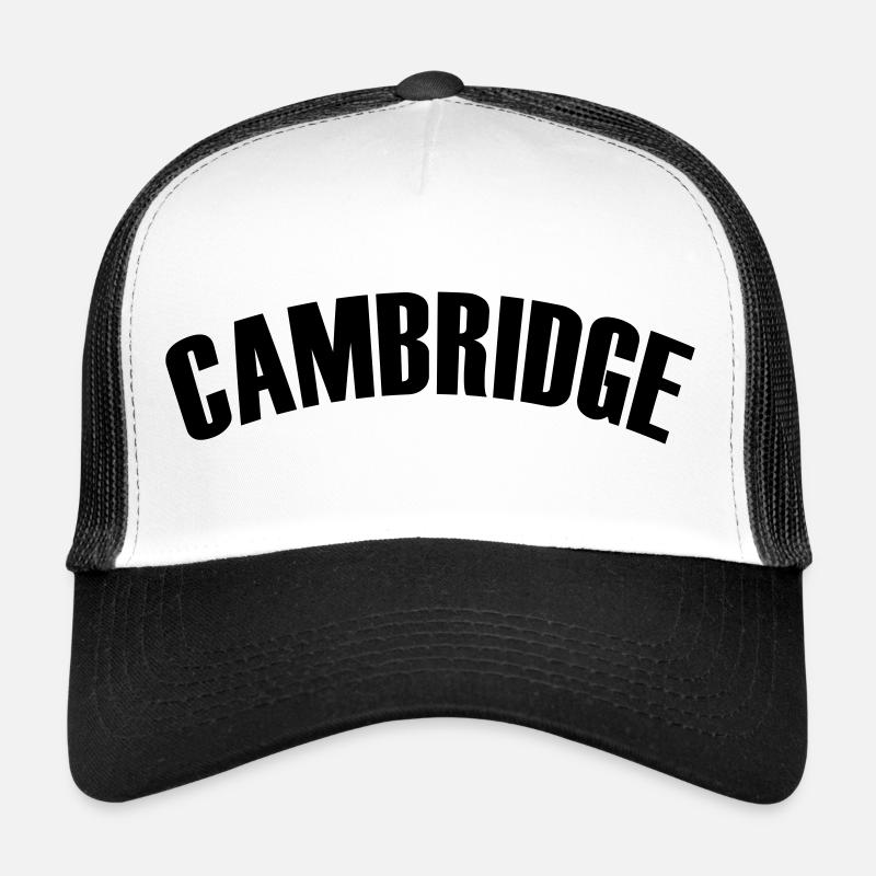 cambridge shirt - Trucker Cap - Weiß/Schwarz