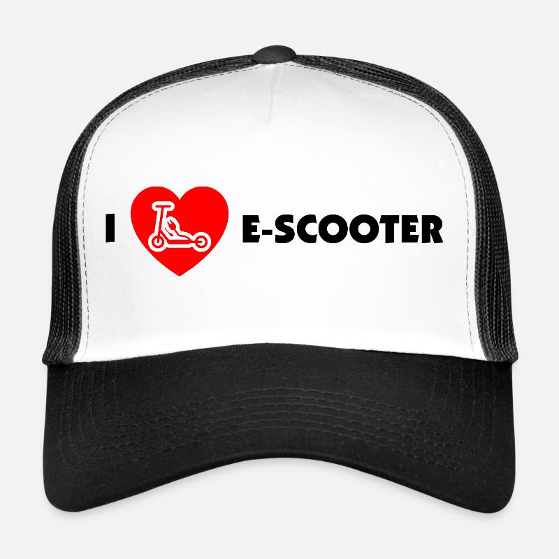 E-Scooter E-Roller Scooter Casquette trucker 