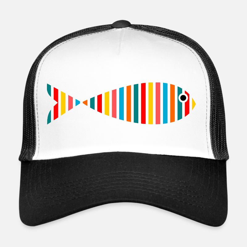 SARDINE. FISH. APRIL FOOL. EASTER. SEA Trucker Cap
