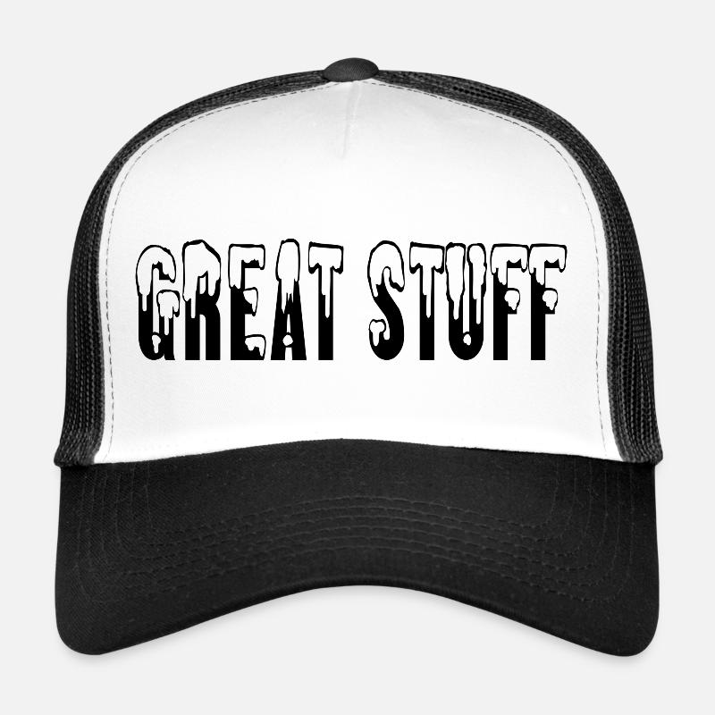 Excellent design pour tous les documents courants - Casquette trucker  - blanc/noir