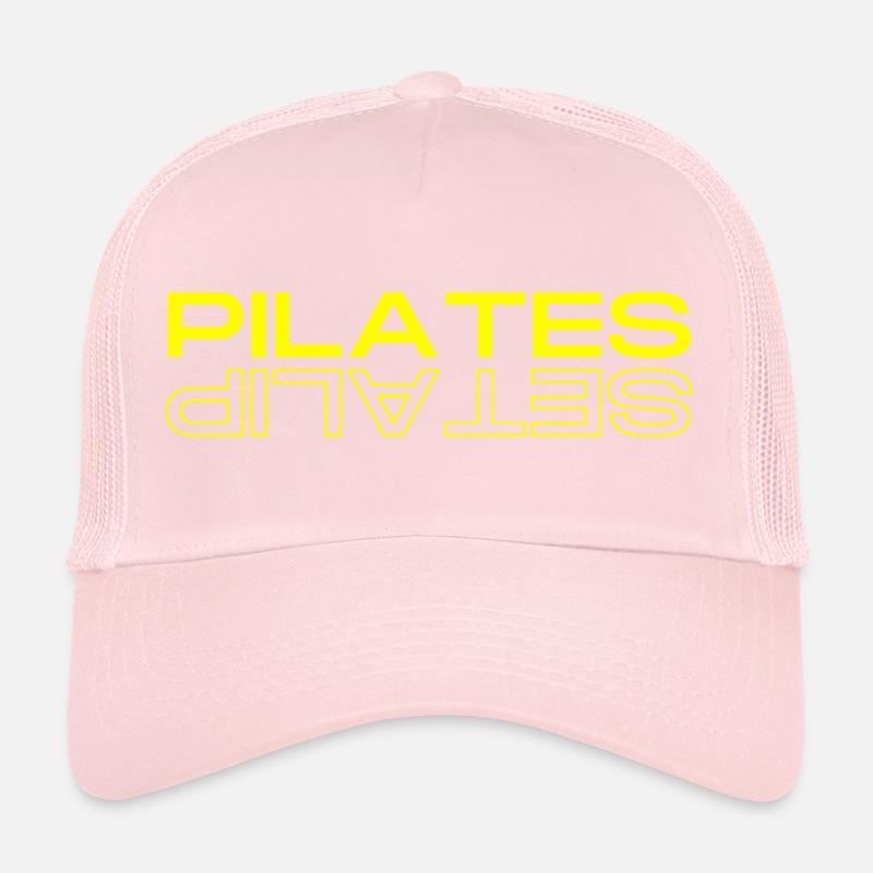 Pilates Mirror Reflection Trucker Cap