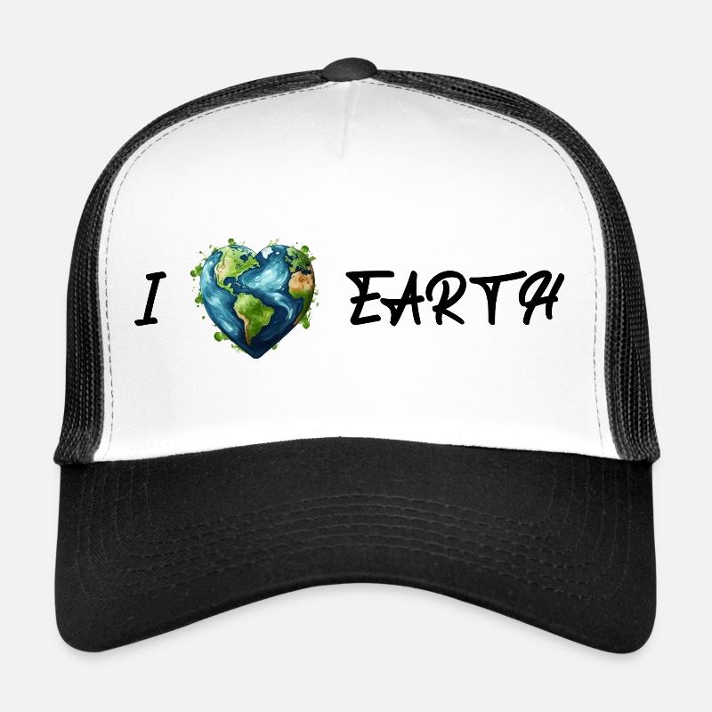 Ich Liebe Die Erde Trucker Cap