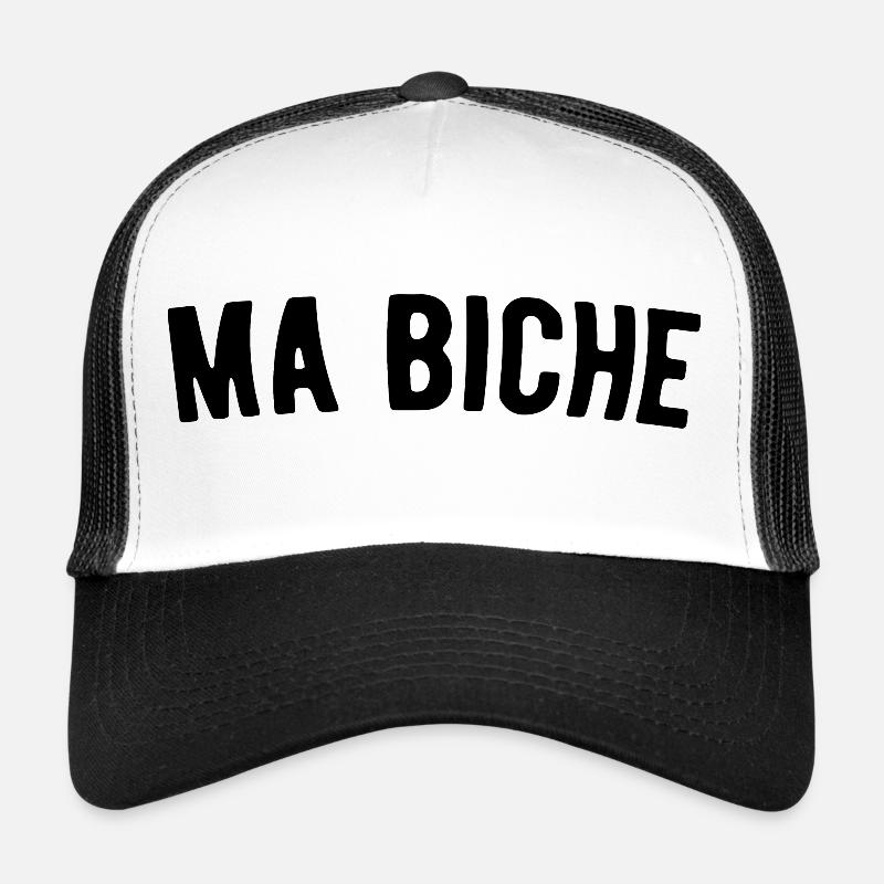 Ma biche Louis de funes - Trucker Cap - Weiß/Schwarz