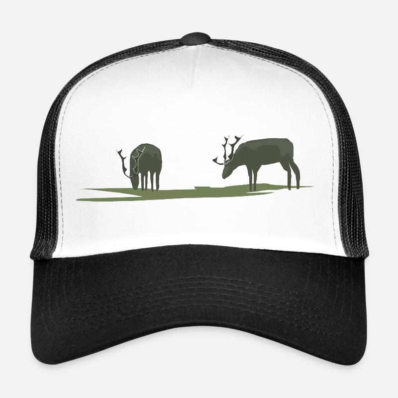 Brouillard d’orignal ou de cerf Casquette trucker 