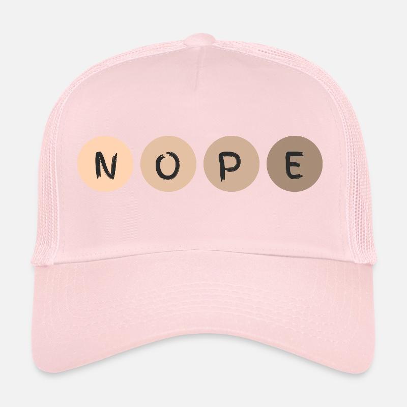 NOPE Trucker Cap