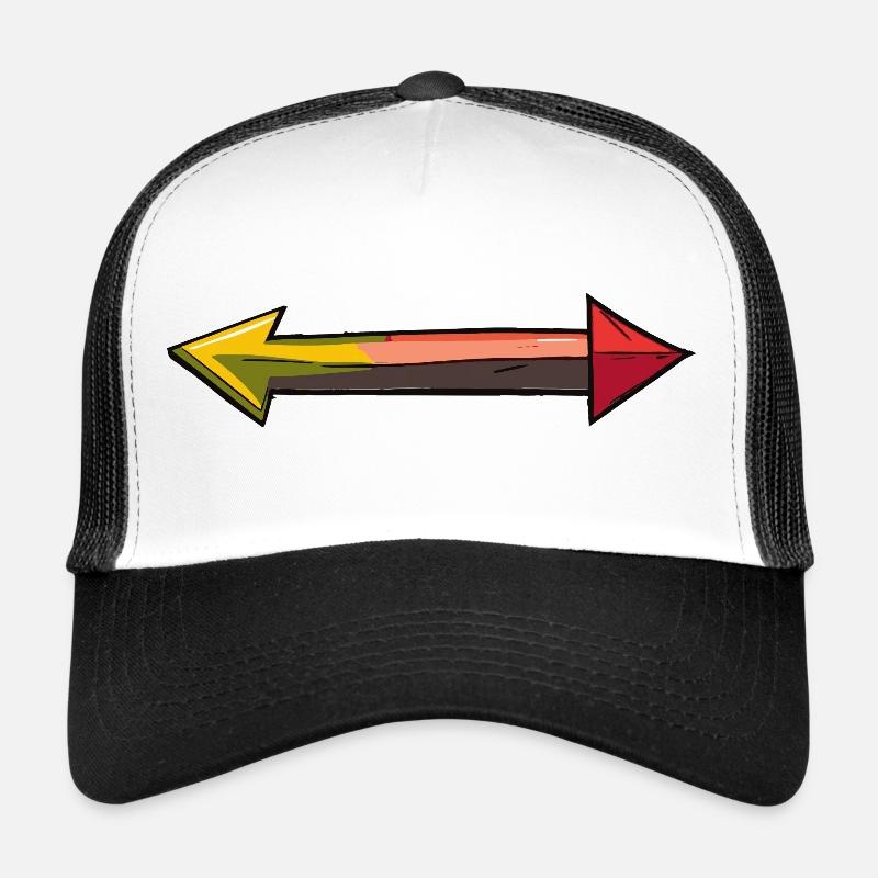 Right and left arrows Trucker Cap