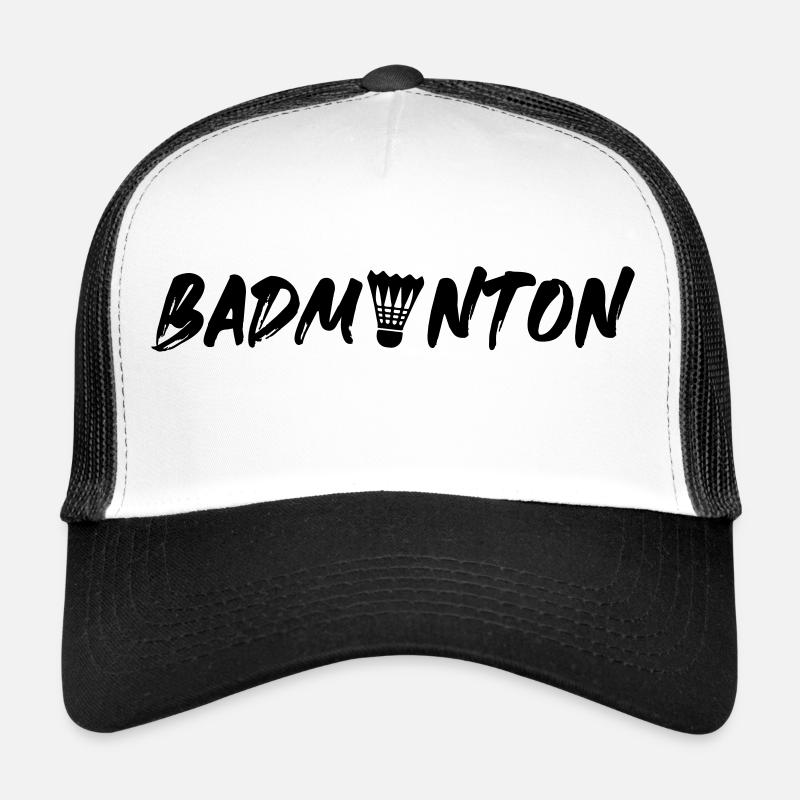 Symbole du badminton Casquette trucker 