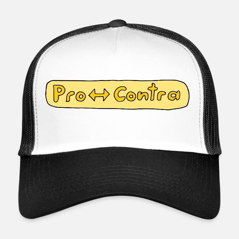 pro und contra Trucker Cap
