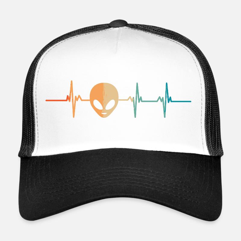 Battement de cœur Alien Casquette trucker 