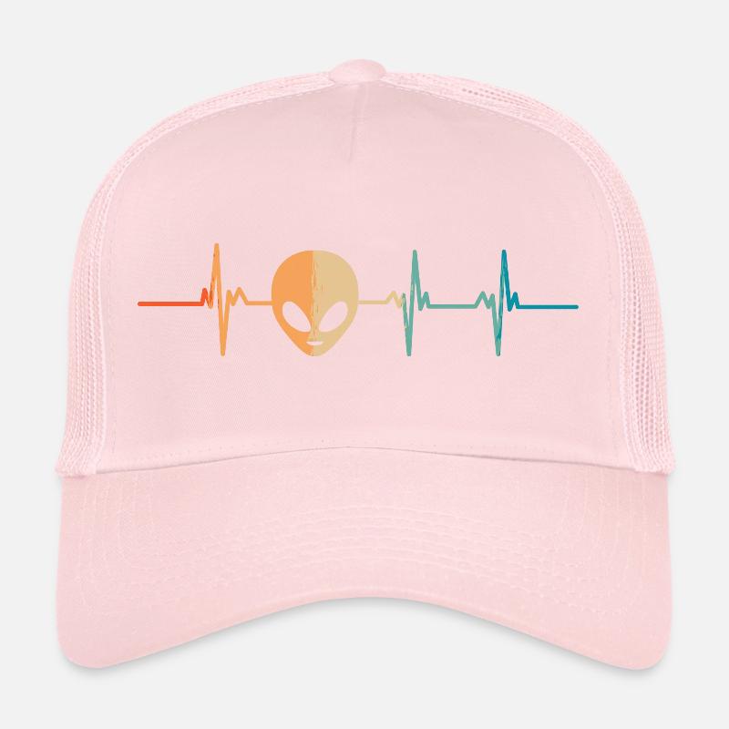Battement de cœur Alien Casquette trucker 