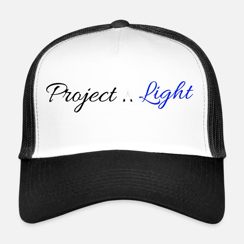 Ramadan, Project light. - Casquette trucker  - blanc/noir