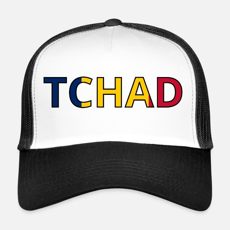 Drapeau Tchad Casquette trucker 