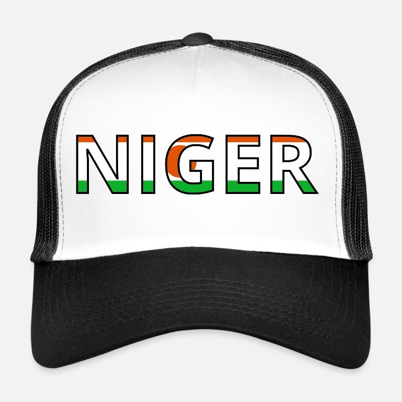 Drapeau Niger Casquette trucker 