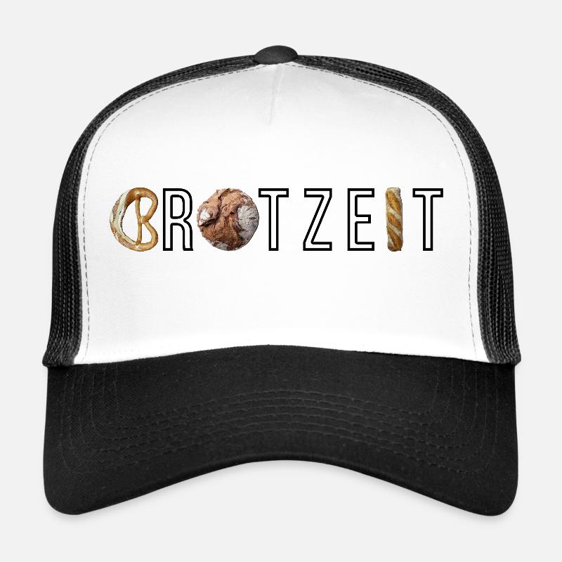 Brotzeit - Trucker Cap - Weiß/Schwarz