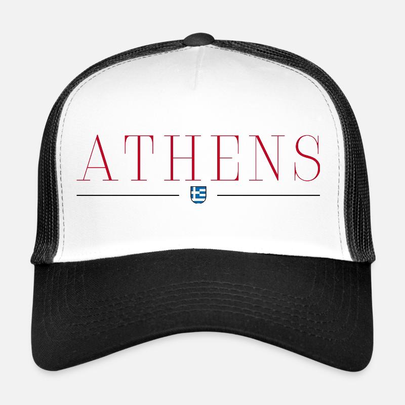 Athènes, Grèce T-shirt design de style Casquette trucker 