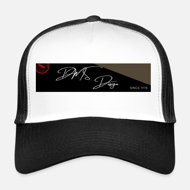 DMSdesign Original - Casquette trucker - blanc/noir