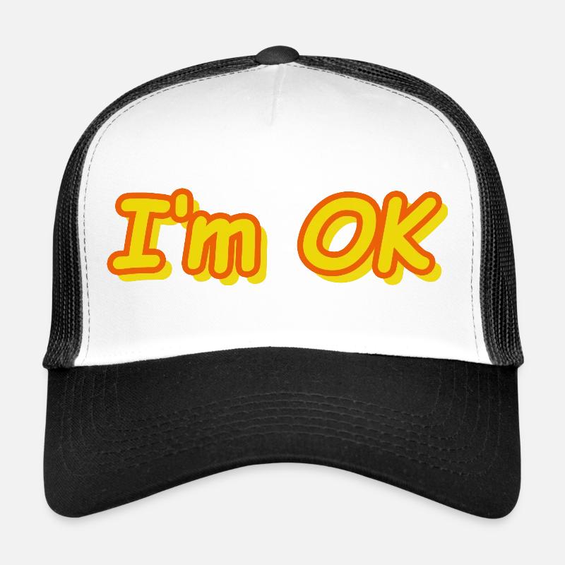 Je vais bien Casquette trucker 