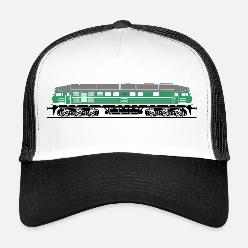 BR 130 side green IC inter intercity Wismut Trucker Cap