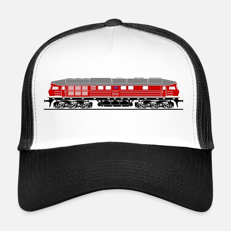 BR 130 Trafic latéral Rouge Rouge DR DB Casquette trucker 