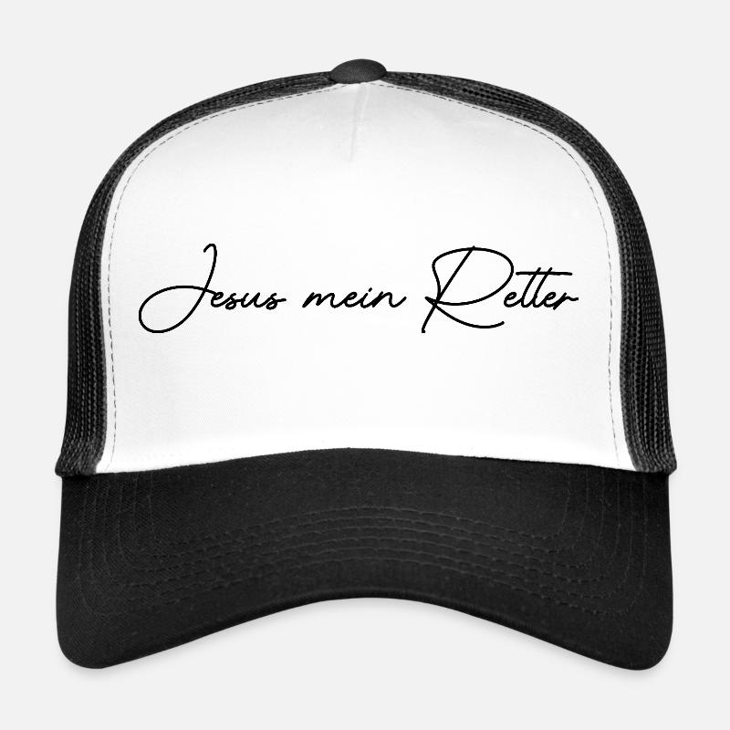 Jésus mon Sauveur Casquette trucker 