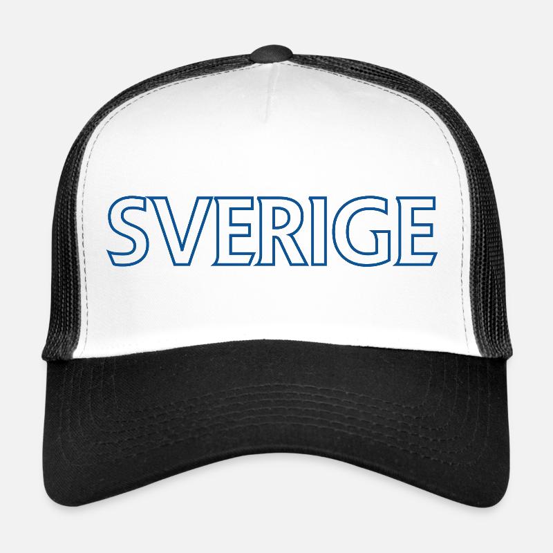 Wikinger Wald Motiv mit buntem Hit Trucker Cap